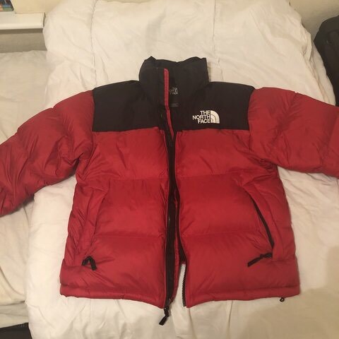 north face nuptse 1996 sizing